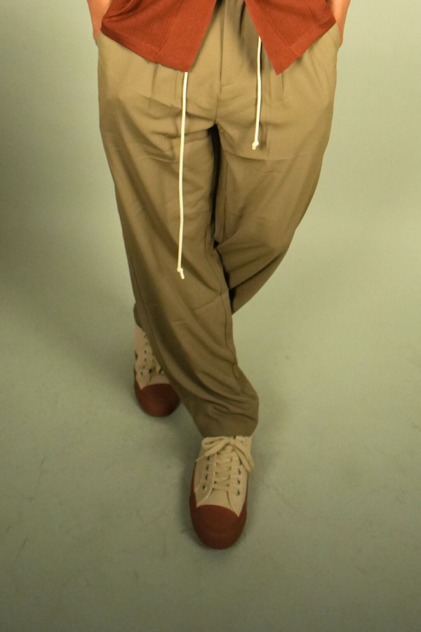 Loose Fit Trousers with Drawstring For Men | Party Wear Trouser